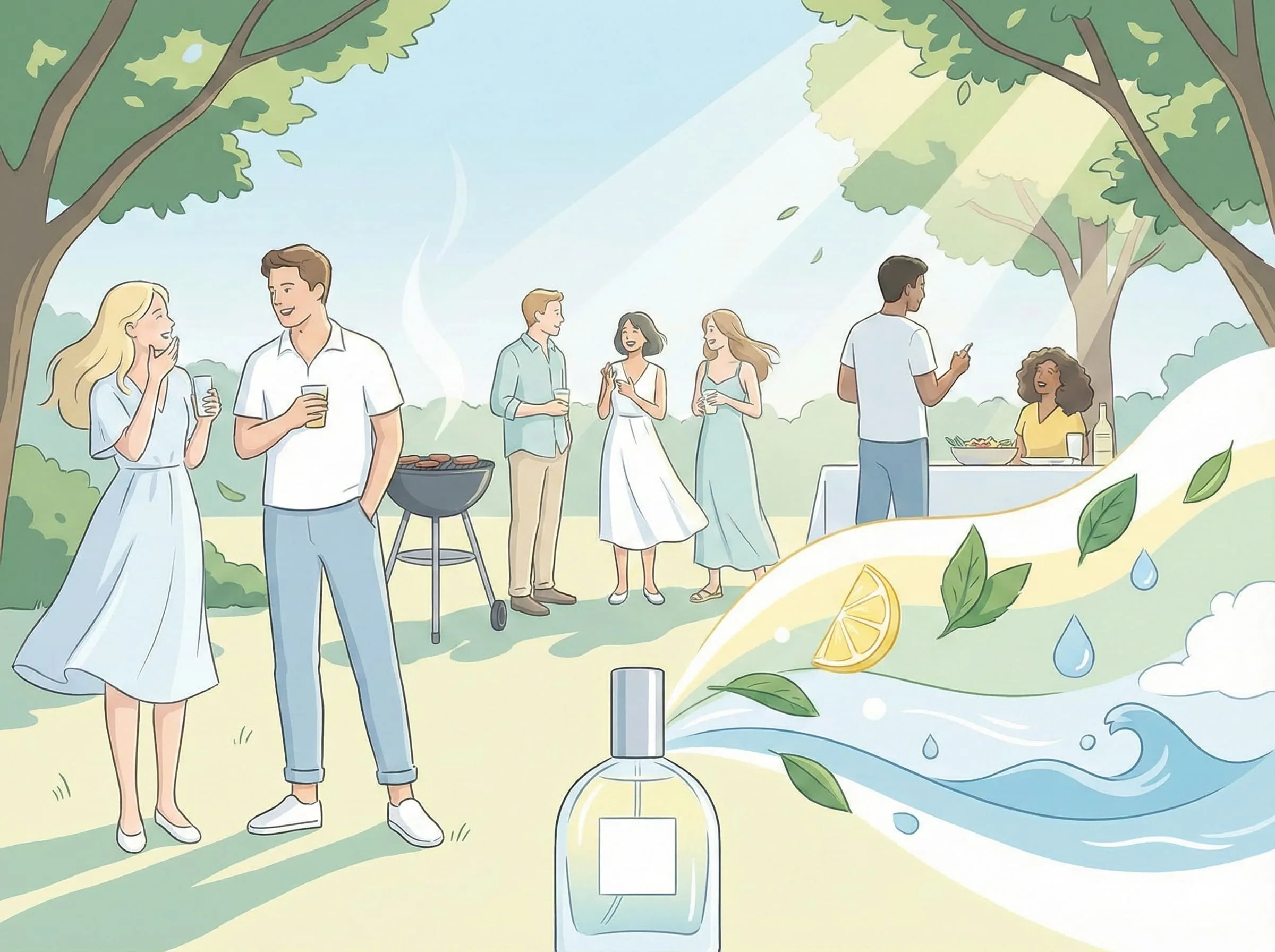 Capa do post Perfumes para Churrascos e Encontros ao Ar Livre