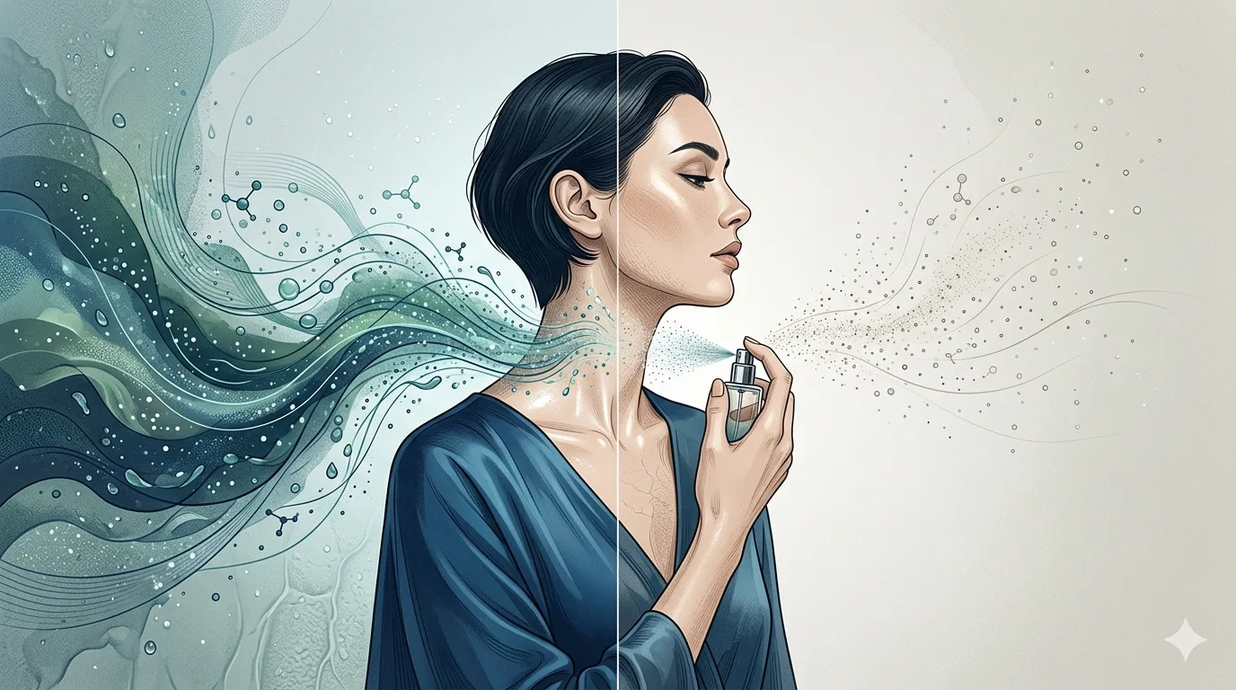 Post Como o clima seco muda a projeção das fragrâncias